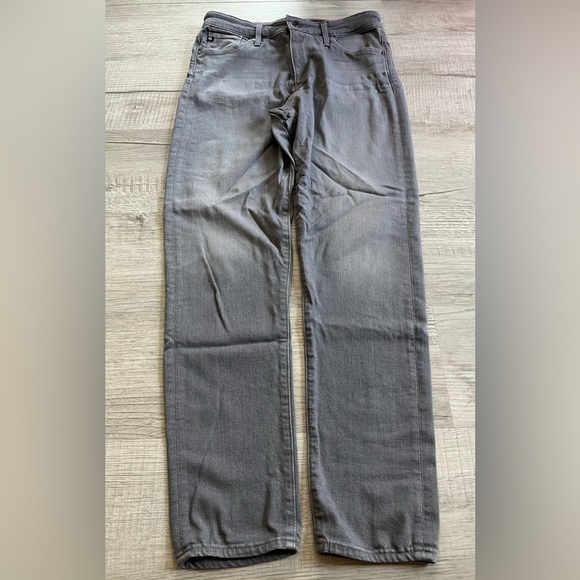 Adriano Goldschmied Anthropologie Stevie High Rise Slim Straight Ankle Jeans 27 - Picture 2 of 10